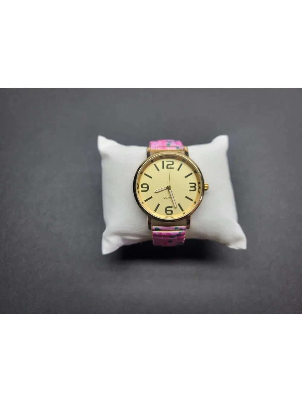 Macy's Womens Quartz Watch Pink Rose & Gold Analog   **SEE DETAILS**